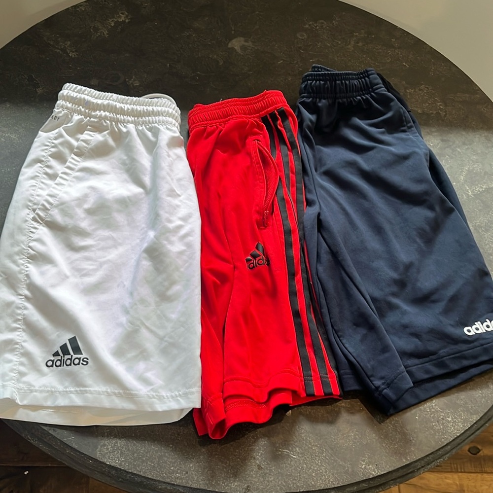 Adidas shorts 3 pack bundle S